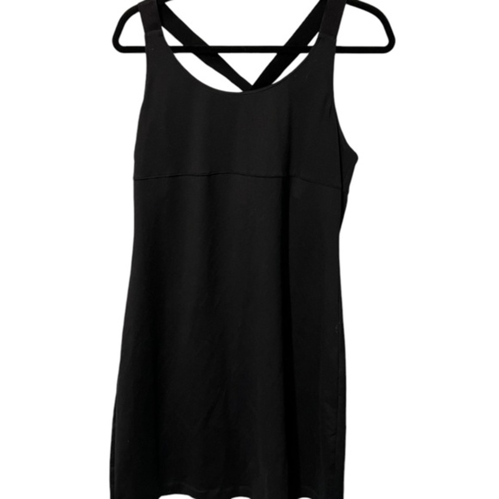 Merrell Black Sporty Dress With Built in Bra Size Large